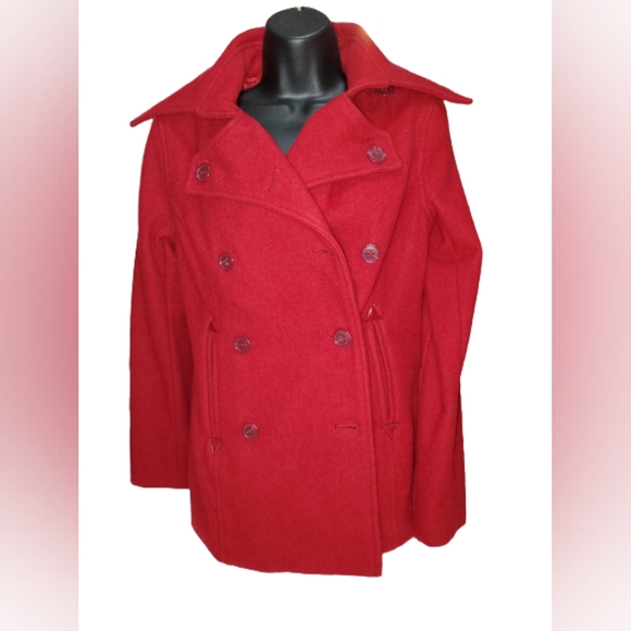 Merona Women's Wool Pea coat - Picture 1 of 3